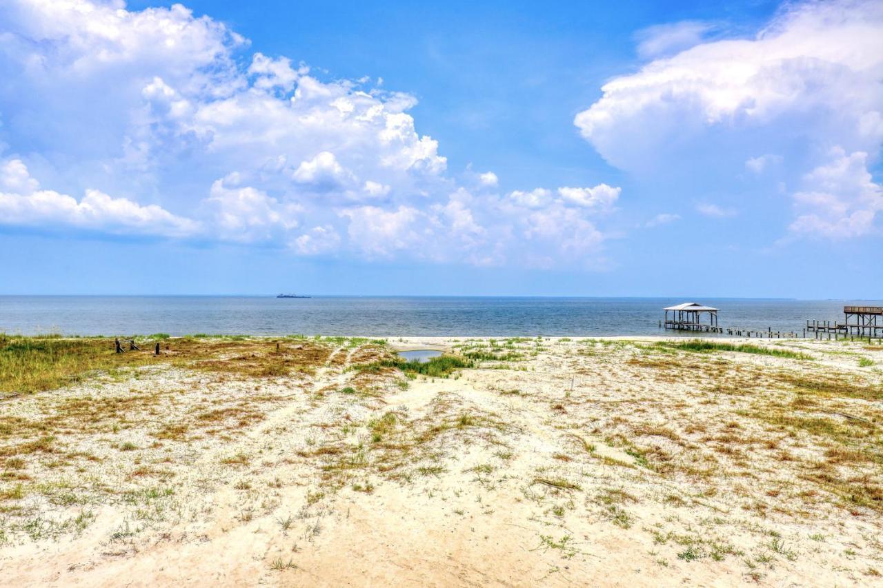 Salty Seahorse - Waterfront! Pet Friendly! Game Room, Pool Table, Beautiful Views - Room For The Whole Family Home Dauphin Island Zewnętrze zdjęcie